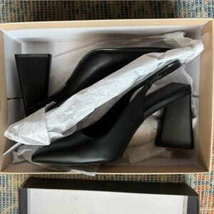 BCBG Pointed Toe Block Heels